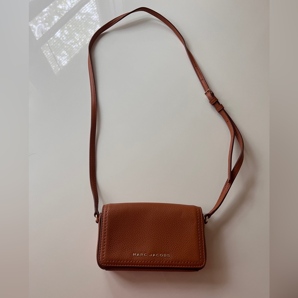 Marc Jacobs Leather Mini Bag Brown